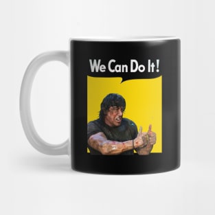 We can do it! stallone Mug